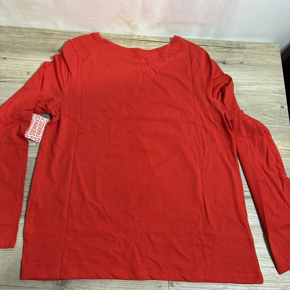5/$20! Fab kids XL (14/16) Kitty‎ Presents Christmas L/S Tee - Picture 7 of 7